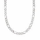 .925 Italian Sterling Silver 150 Gauge Figaro Chain 9" - Shop The Docks