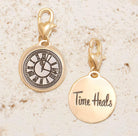 Amanda Blu Gold 2-Tone Charm - Clock - Shop The Docks