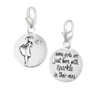 Amanda Blu Silver 1-Tone Charm - Sparkle - Shop The Docks