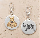 Amanda Blu Silver 2-Tone Charm - Bee - Shop The Docks