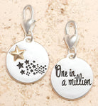 Amanda Blu Silver 2-Tone Charm - Stardust - Shop The Docks