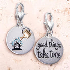 Amanda Blu Silver 2-Tone Medallion - Watering Can - Shop The Docks