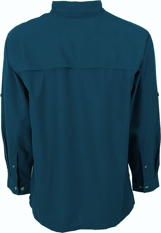 Bimini Bay Outfitters Flats V Men's Long Sleeve Shirt Featuring BloodGuard Plus