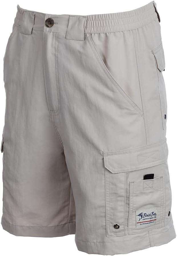 Bimini Bay Boca Grande Men's Short II with BloodGuard (Khaki - 40)