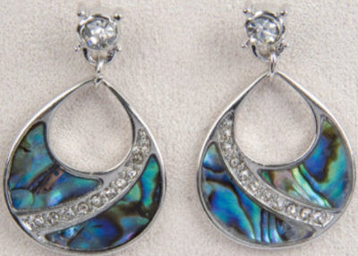 A.T. Storrs Abalone Earrings