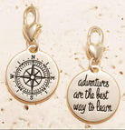 Amanda Blu Gold 1-Tone Charm - Compass - Shop The Docks
