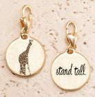 Amanda Blu Gold 1-Tone Charm - Giraffe - Shop The Docks