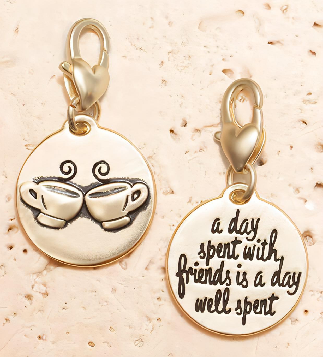 Amanda Blu Gold 1-Tone Charm - Mugs - Shop The Docks