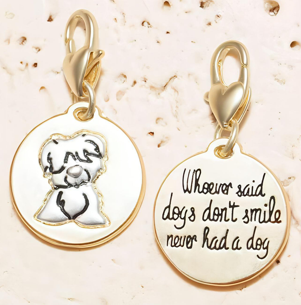 Amanda Blu Gold 2-Tone Charm - Puppy - Shop The Docks