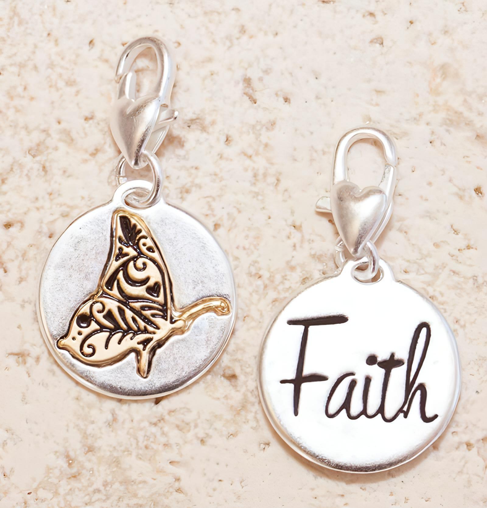 Amanda Blu Silver 2-Tone Charm - Butterfly (Side) - Shop The Docks