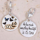 Amanda Blu Silver 2-Tone Charm - Caterpillar - Shop The Docks