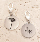 Amanda Blu Silver 2-Tone Charm - Dandelion - Shop The Docks