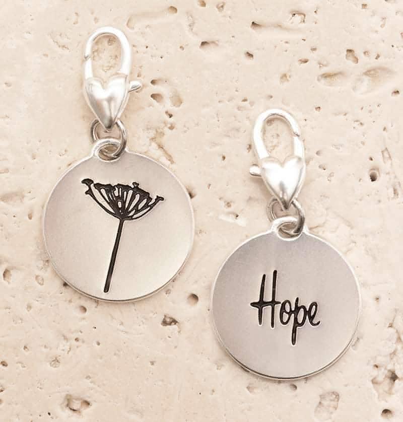 Amanda Blu Silver 2-Tone Charm - Dandelion - Shop The Docks