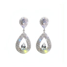 High Quality Statement Jewelry Full Crystal Geometric Drop Earrings - Shop The Docks