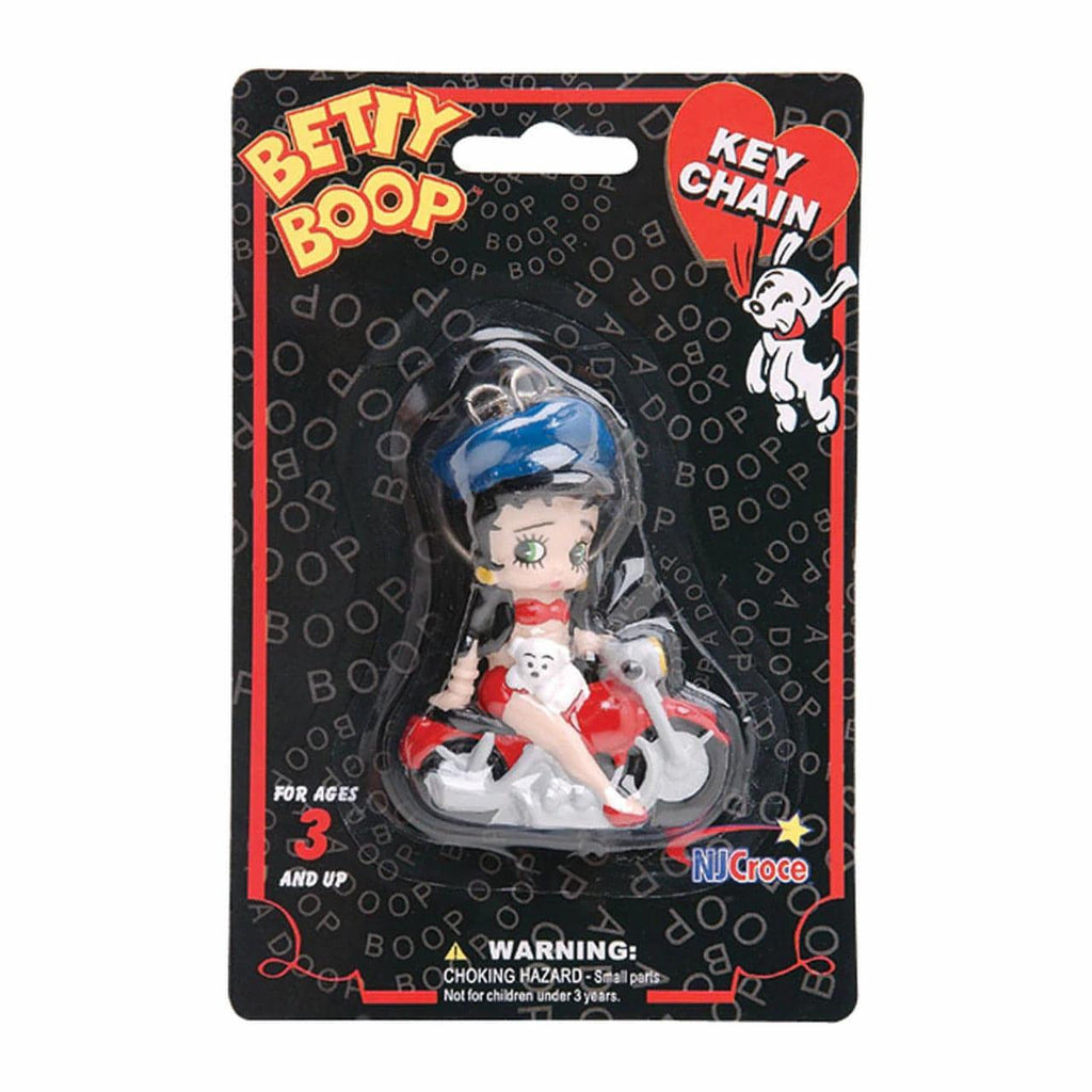 NJ Croce Betty Biker 3D Betty Boop Key Chain - Shop The Docks