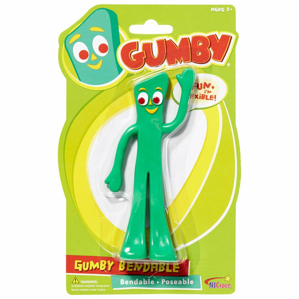 NJ Croce Gumby 6 Inch Bendable - Shop The Docks