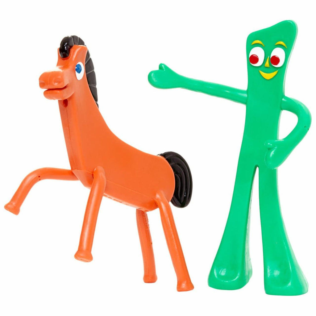 NJ Croce Gumby & Pokey 6 Inch Bendable Set - Shop The Docks