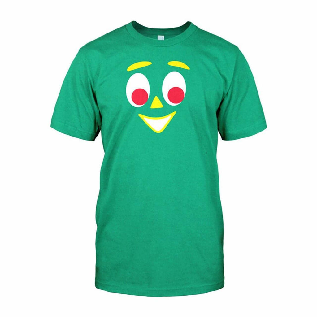 NJ Croce Gumby Face Kelly Green Tee Shirt - Shop The Docks