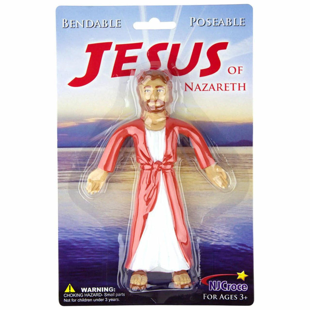 NJ Croce Jesus Of Nazareth 6.5 Inch Bendable - Shop The Docks