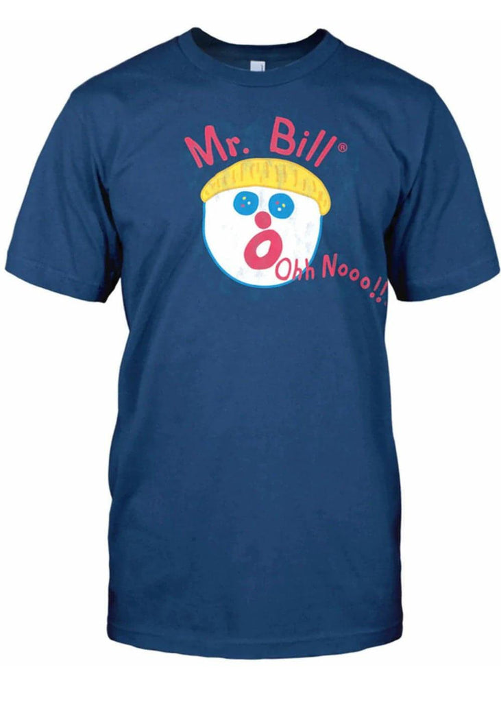 NJ Croce Mr Bill Ohh Nooo Short Sleeve Blue Tee Shirt - Shop The Docks